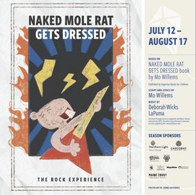 Mo Willems' NAKED MOLE RAT GETS DRESSED: THE ROCK EXPERIENCE show poster
