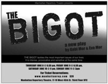 THE BIGOT show poster