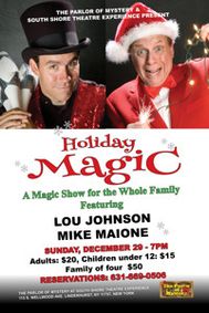 Holiday Magic show poster