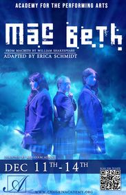 Mac Beth show poster