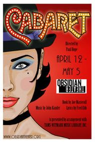 Cabaret show poster