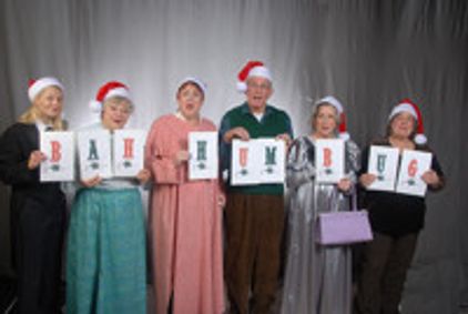 The Farndale Avenue Housing Estate Townswomen's Guild Dramatic Society's Production of A Christmas Carol show poster