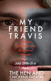My Friend Travis show poster