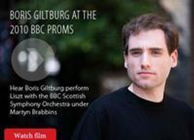 Piano solo concert by Boris Giltburg in Shenzhen show poster