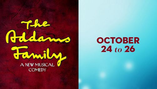 Addams Family show poster