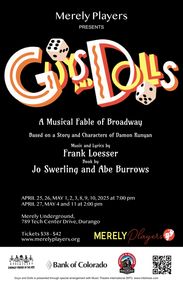 Guys and Dolls show poster