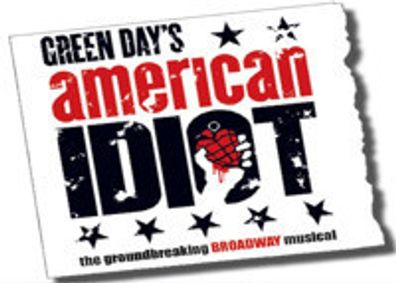 Green Day's American Idiot show poster