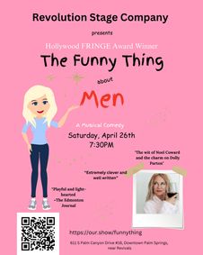 The Funny Thing About Men show poster