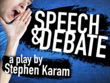 Speech & Debate show poster