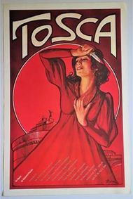 Tosca show poster