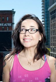 Janeane Garofalo show poster
