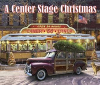 A Center Stage Christmas show poster