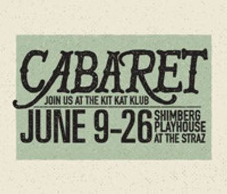 CABARET: mad Theatre of Tampa show poster