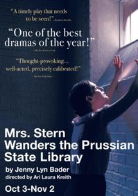 Mrs. Stern Wanders The Prussian State Library show poster