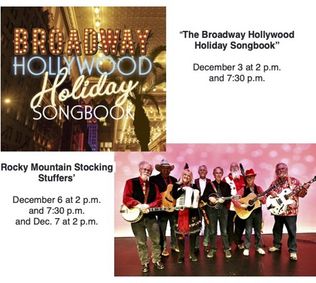 Two special Holiday shows at Lakewood Cultural Center show poster