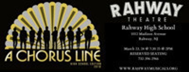 A Chorus Line High School Edition show poster