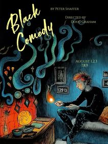 Black Comedy show poster