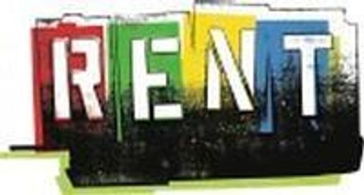 Rent show poster