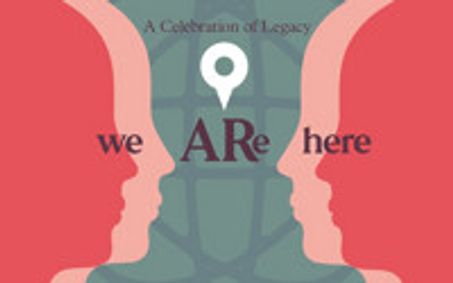 We ARe Here show poster