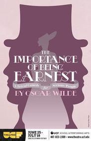 The Importance of Being Earnest show poster
