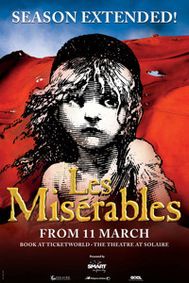 LES MISERABLES show poster