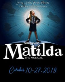 Roald Dahl’s Matilda The Musical show poster