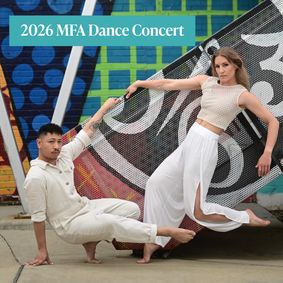 2026 MFA Dance Concert show poster