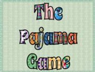 The Pajama Game show poster