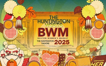 Boston Women's Market show poster