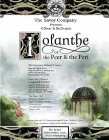 Iolanthe show poster