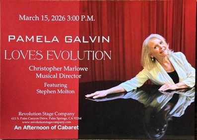 LOVE’S EVOLUTION WITH PAMELA GALVIN show poster