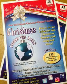 Christmas Around the World Dessert Concert show poster