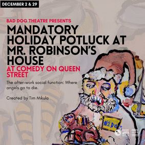 Mandatory Holiday Potluck at Mr. Robinson’s House show poster