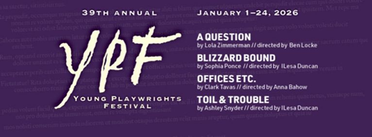 39th Annual Young Playwrights Festival show poster