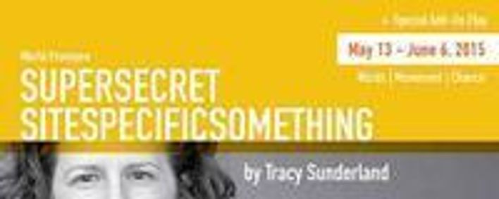 Super Secret Site Specific Something show poster