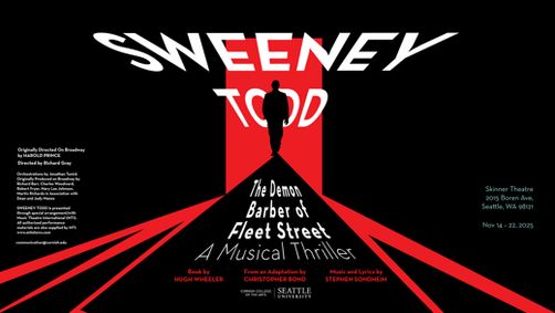 Sweeney Todd show poster