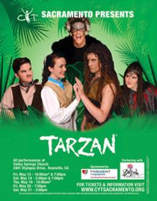 Disney's Tarzan show poster