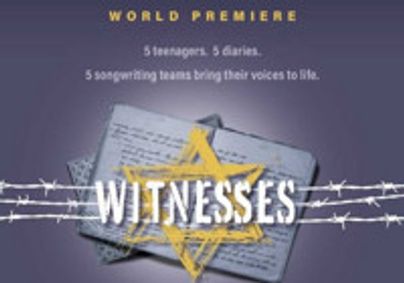 Witnesses show poster