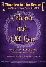 Arsenic and Old Lace show poster