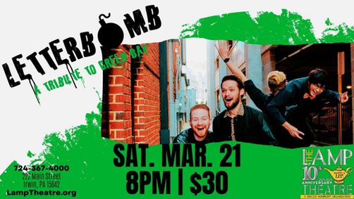 Letterbomb: A Tribute to Green Day show poster