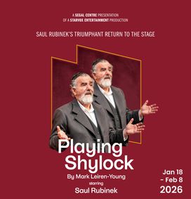 Playing Shylock show poster