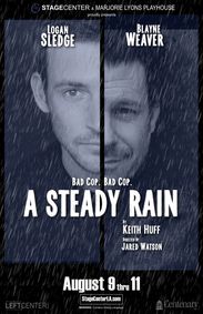 A Steady Rain show poster