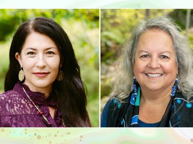 Ada Limón & Robin Wall Kimmerer - All Flourishing is Mutual show poster