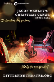 Jacob Marley's Christmas Carol show poster