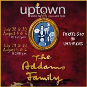 The Addams Family show poster