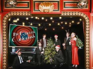 The Queen's Cartoonists: Holiday Hurrah show poster