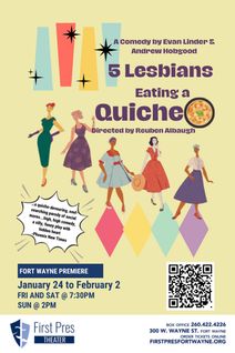 Five Lesbians Eating a Quiche