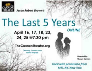 The Last Five Years show poster