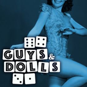 Guys and Dolls show poster