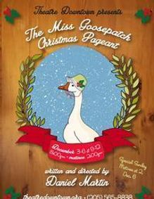 THE MISS GOOSEPATCH PAGEANT show poster